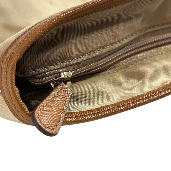 Michael Kors Kempton Nylon Large Pocket Tote Bag Neutral Women's Casual FLAWED - Picture 13 of 16